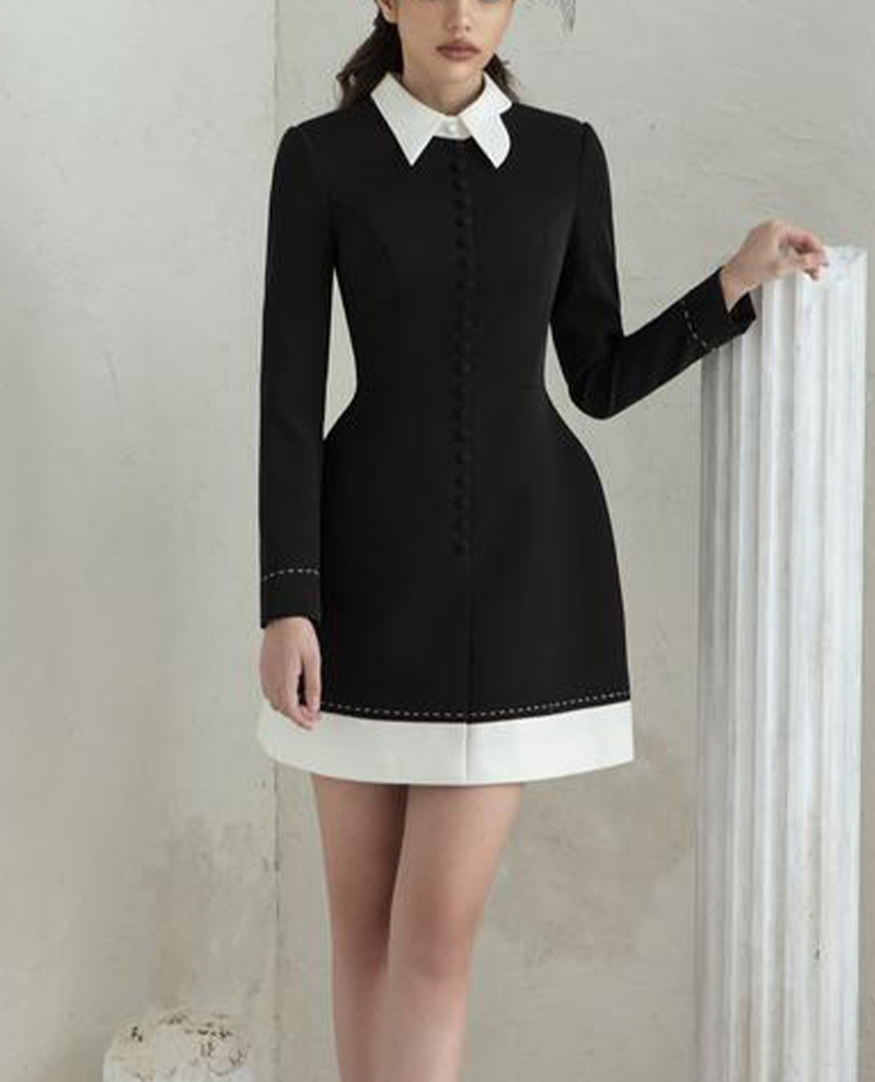 Formal Dress Female - kleermaker kleine zwarte jurk zwarte jurk