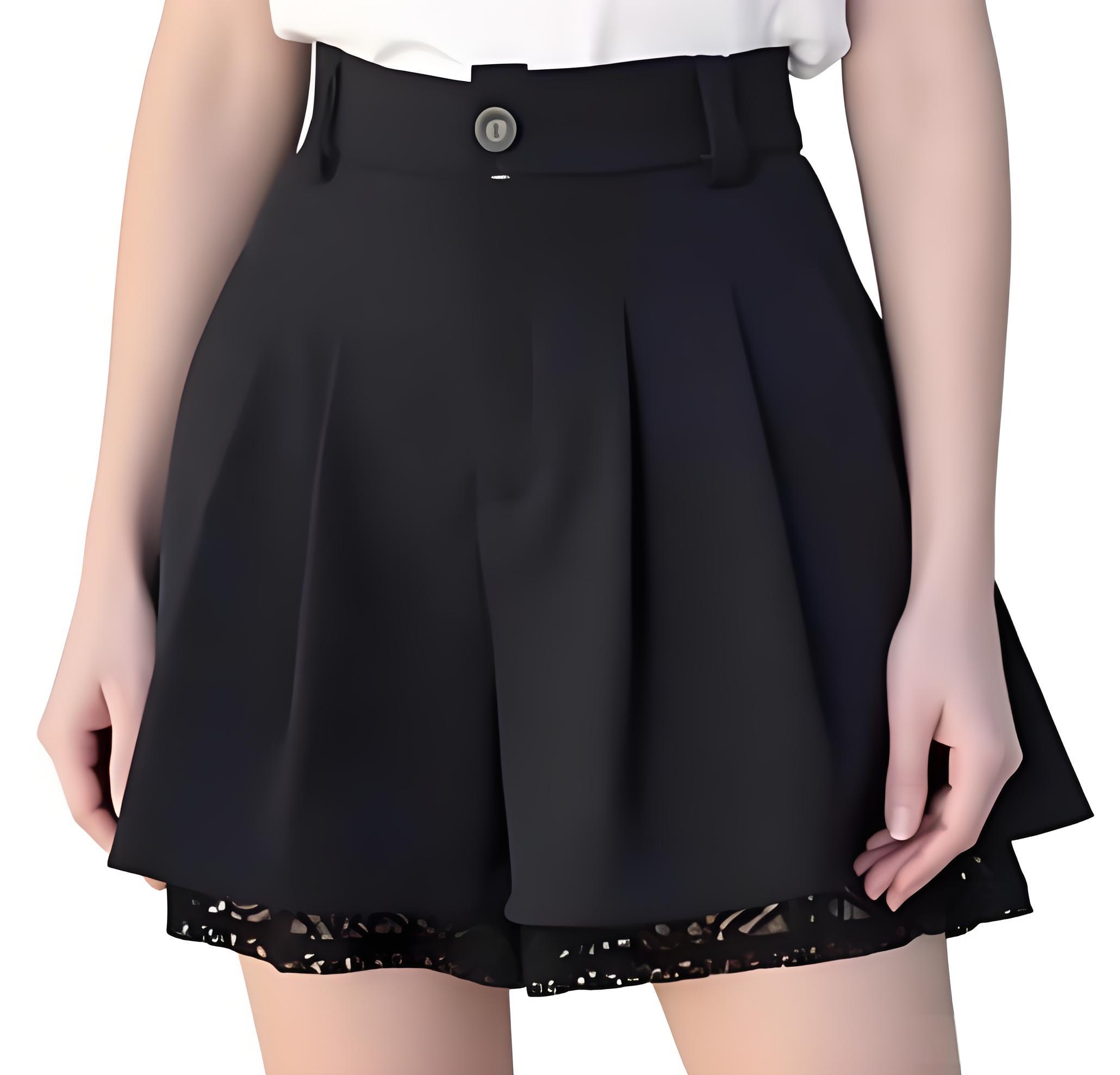 Women Formal Wear With Skirt - Damesbroeken met hoge taille, op maat