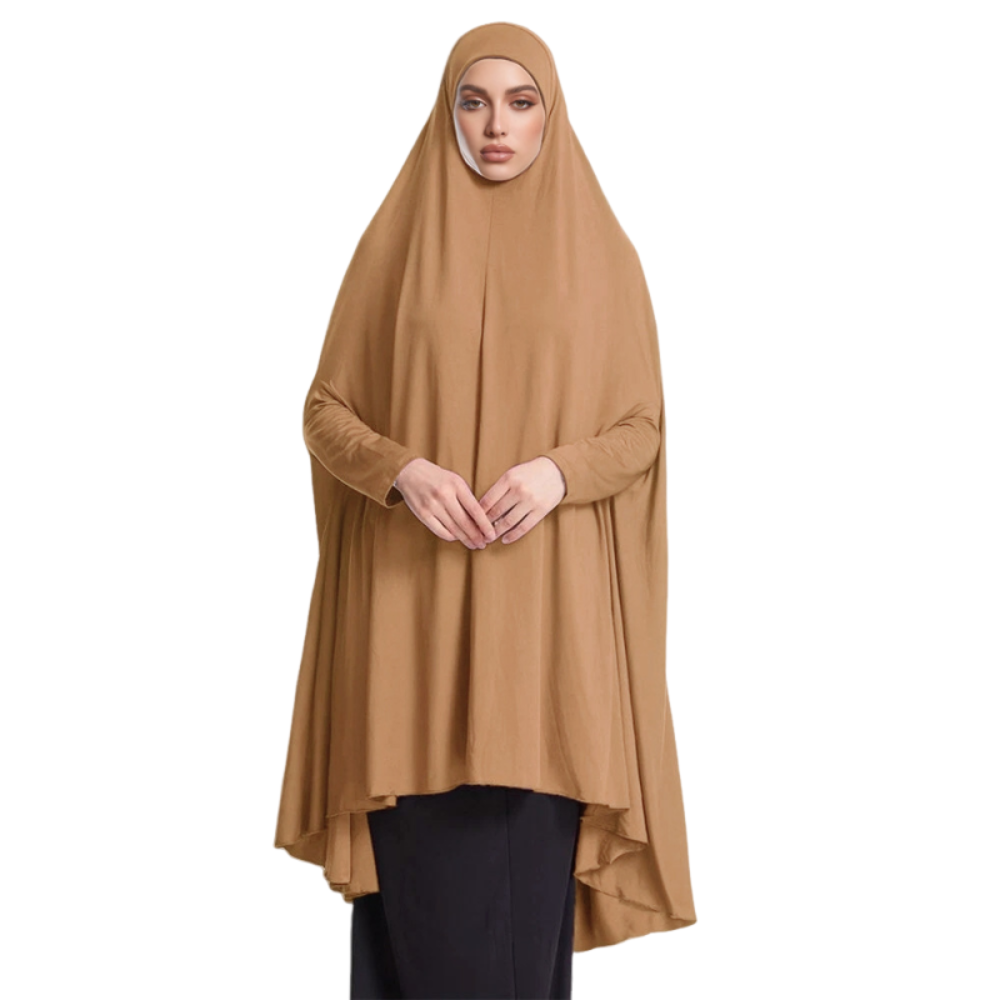 Women Formal Wear Hijab - Elegante, bescheiden islamitische jurk, caftan, effen