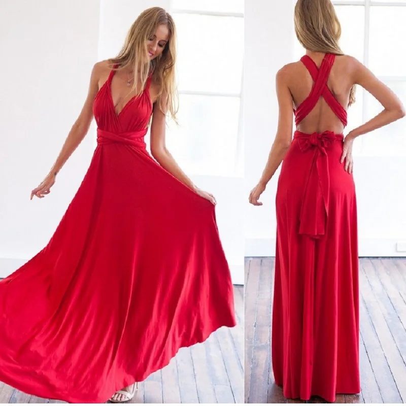 Women Formal Wear Zara - Sexy Mode BandageLong Jurken Vrouwen Meisje