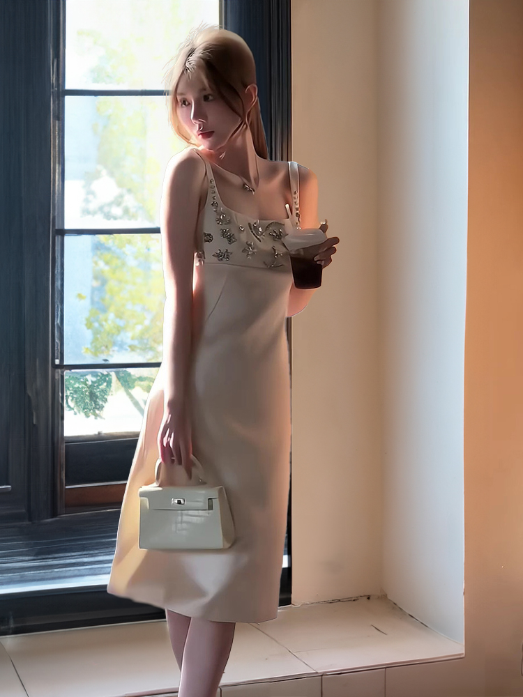 Women Formal Wear With Skirt - Elegante, zware satijnen avondjurk voor een