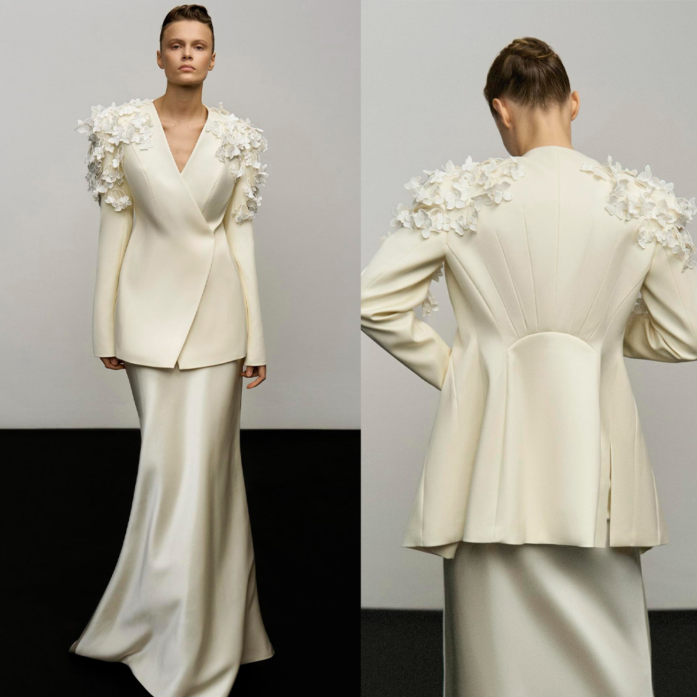 Formal Dress Female - Damesjurken Pak Toga's Applicaties Schouder Eén