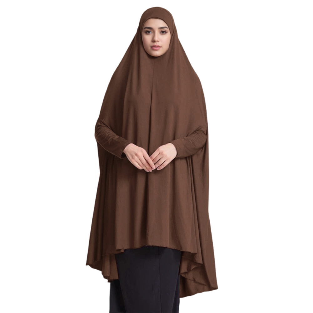 Women Formal Wear Hijab - Kaftan, effen moslim abaya's, bescheiden kleding,