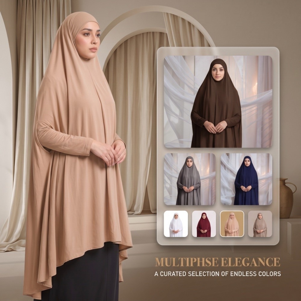Elegante, zachte, volledig bed - Women Formal Wear Hijab recensie en prijs