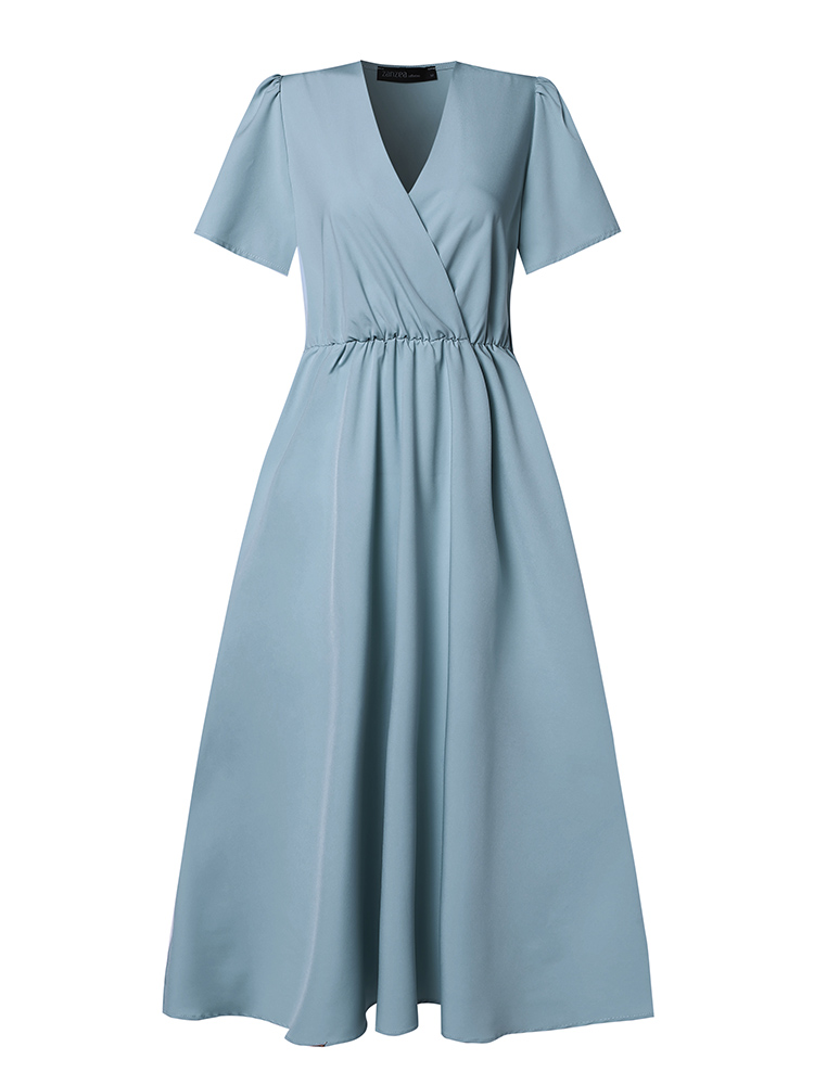 Zanzea 2024 Elegante Korte Mou - Women Formal Wear Zara recensie en prijs