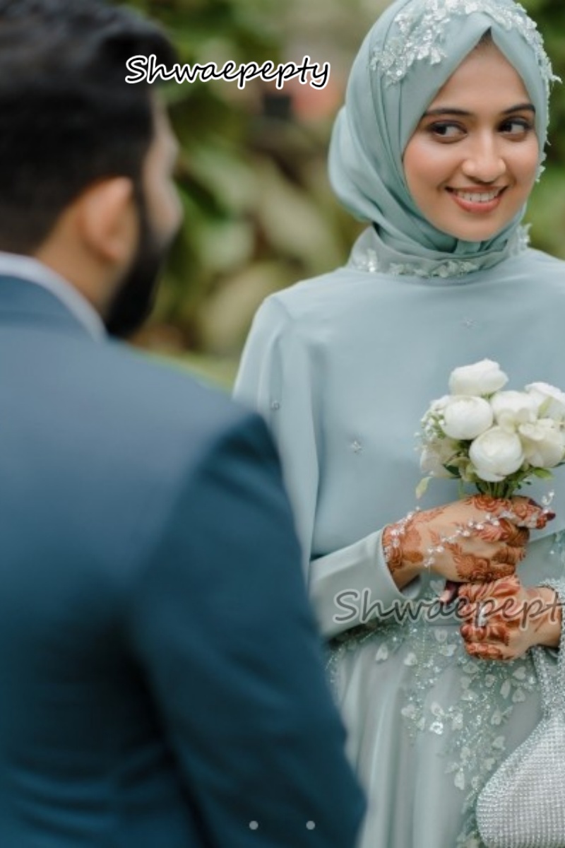 Elegante moslim avondjurk met  - Women Formal Wear Hijab recensie en prijs