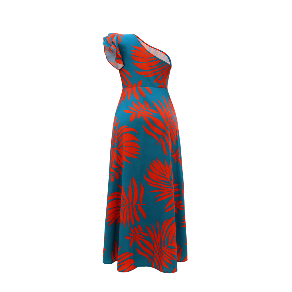 Maxi-jurk met één schouder en  - Women Formal Wear Zara recensie en prijs