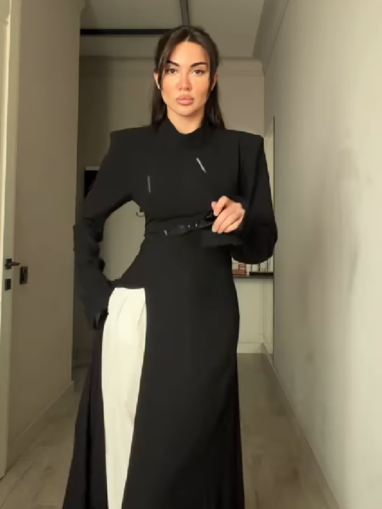 Elegante lange jurk met hoge h - Women'S Elegant Formal Wear recensie en prijs