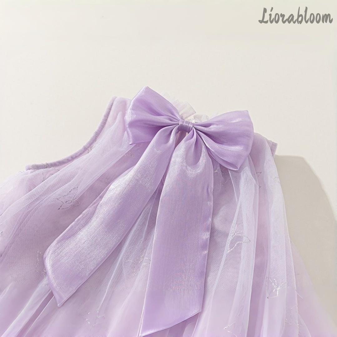 Paarse alledaagse prinsessenju - Formal Women'S Wear recensie en prijs