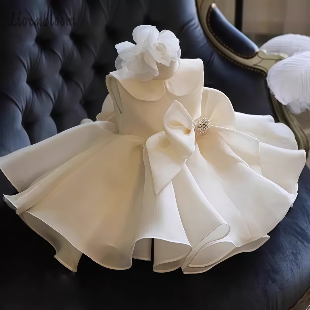 Witte parelversierde jurk Brui - Formal Women'S Wear recensie en prijs