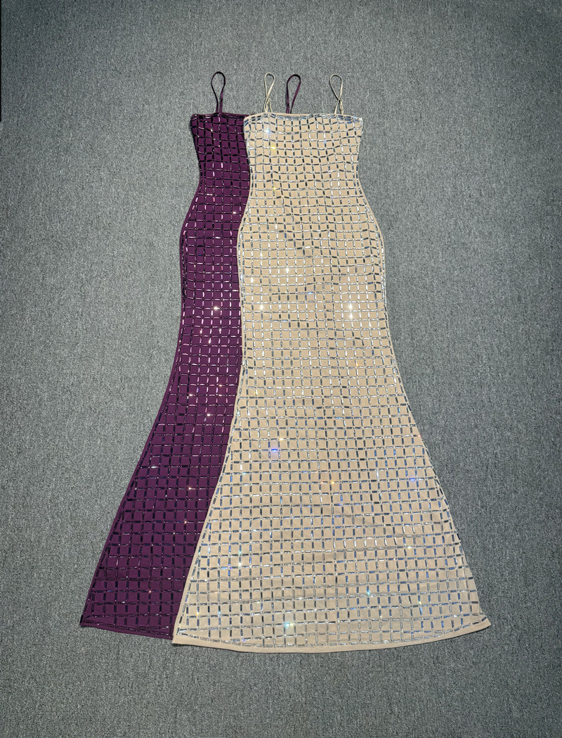 Paars Kristal Vrouwen Prom Jur - Women Formal Wear With Skirt recensie en prijs