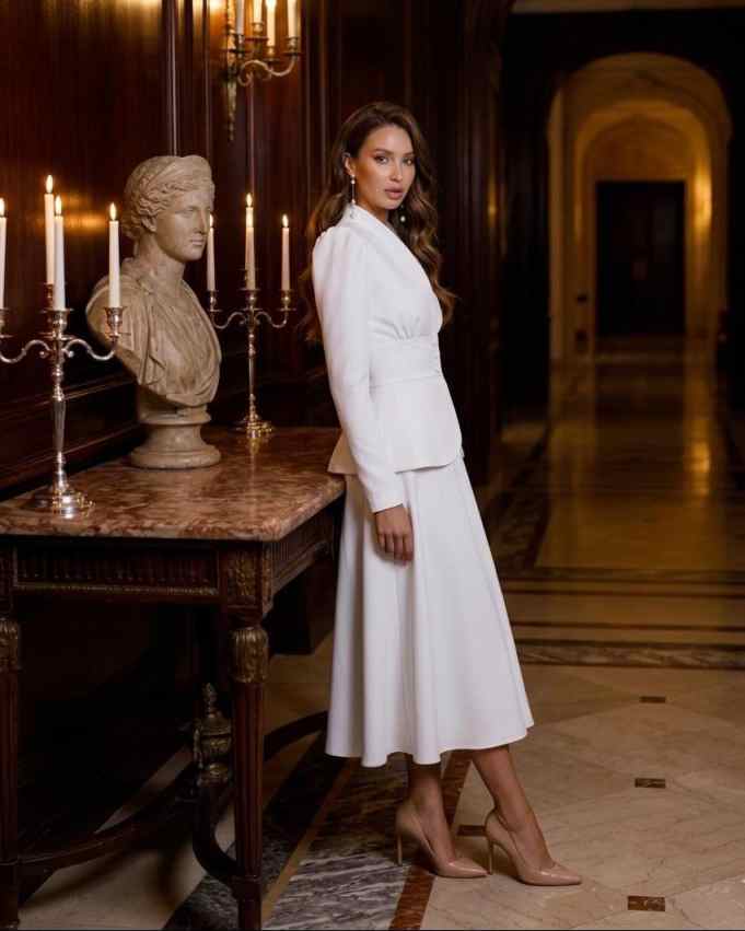 Elegante tweedelige damespakse - Women Formal Wear With Skirt recensie en prijs