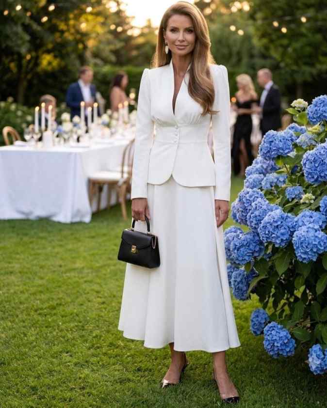 Elegante tweedelige damespakse - Women Formal Wear With Skirt recensie en prijs