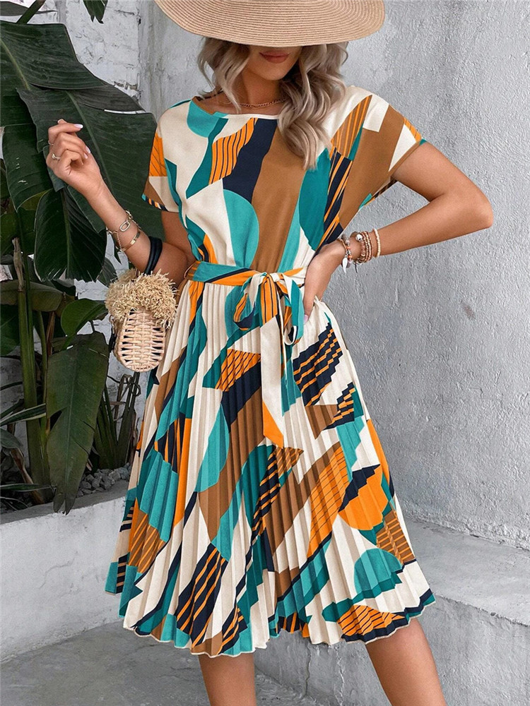 Msfilia Zomerprint Geplooide A - Women Formal Wear Zara recensie en prijs