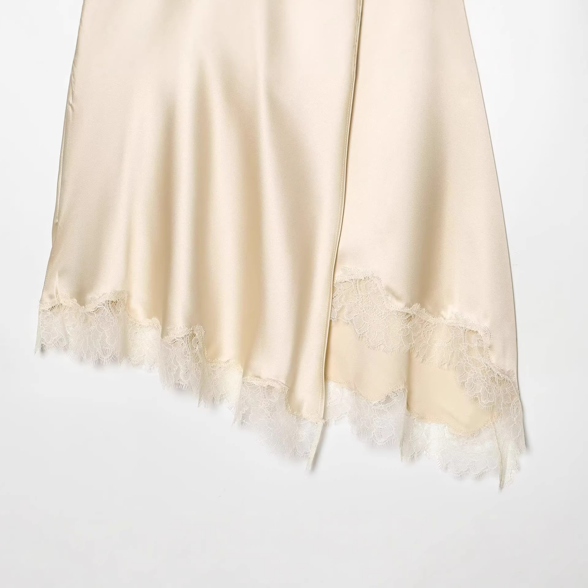 Elegante satijnen rok met kant - Women Formal Wear With Skirt recensie en prijs